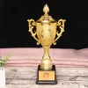 Wholesale of Kaihang plastic trophies, school training sports meeting competitions, electroplated covered MEDALS, morning glory MEDALS and decorations details Picture